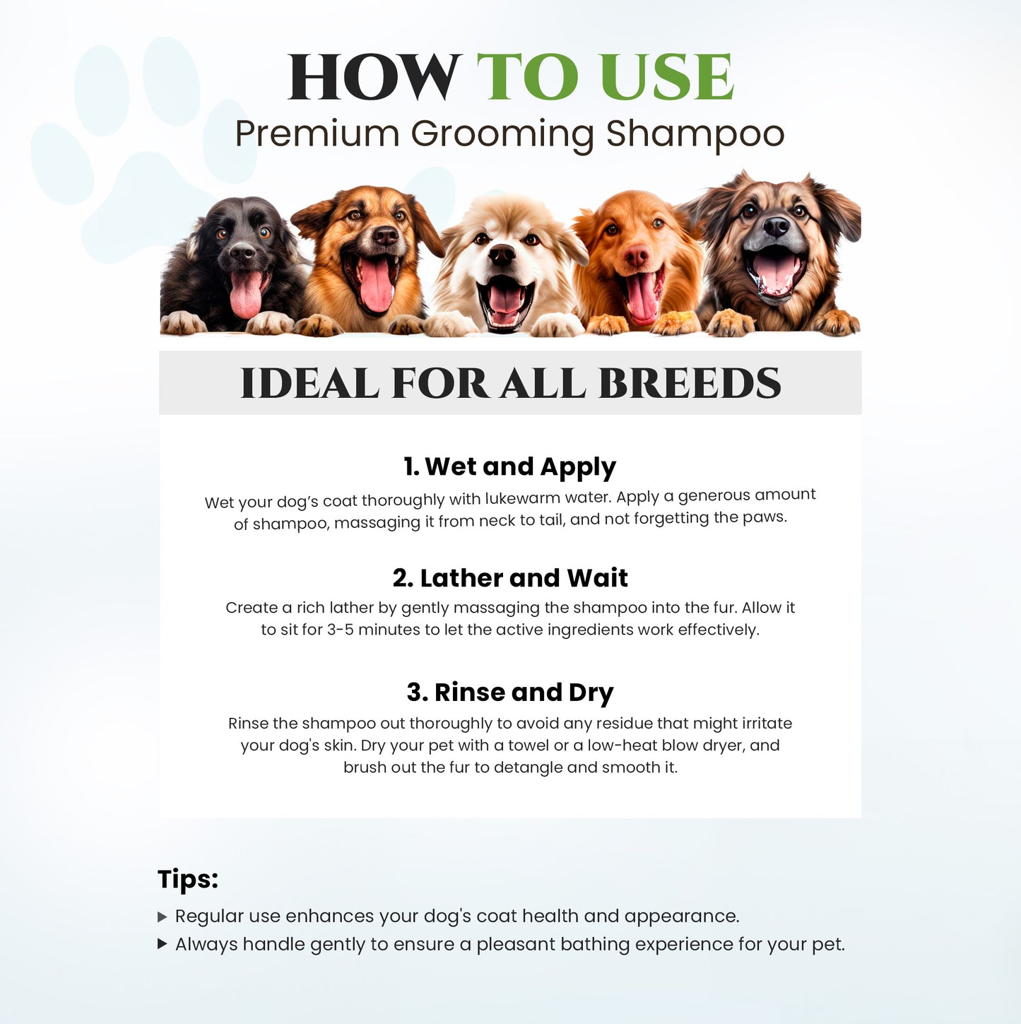 Fresh Apple Premium Grooming Shampoo