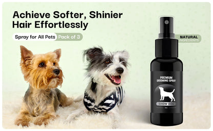 Show Dog Premium Grooming Spray (2oz)