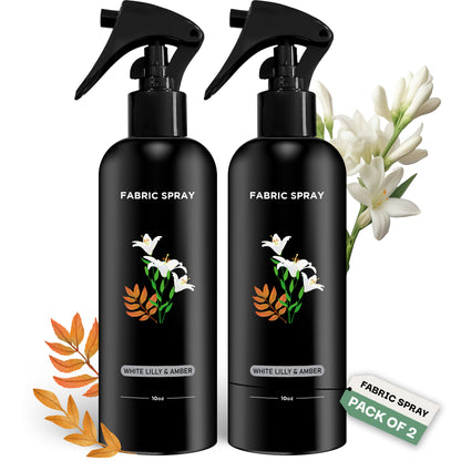 White Lilly & Amber Fabric Spray (10 OZ)